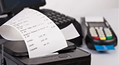 Receipt printer with ticket